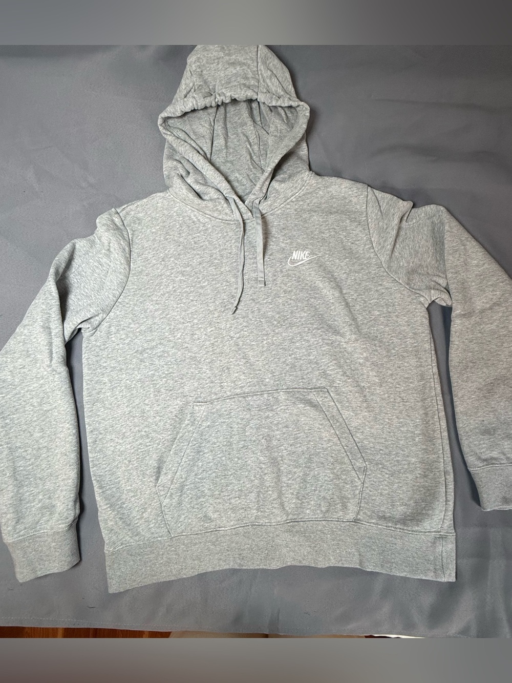 Nike Light Gray Pullover Hoodie